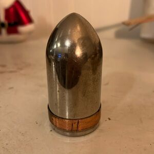 Vintage WW2 Germany bullet casing holding shot glasses nesting take a shot